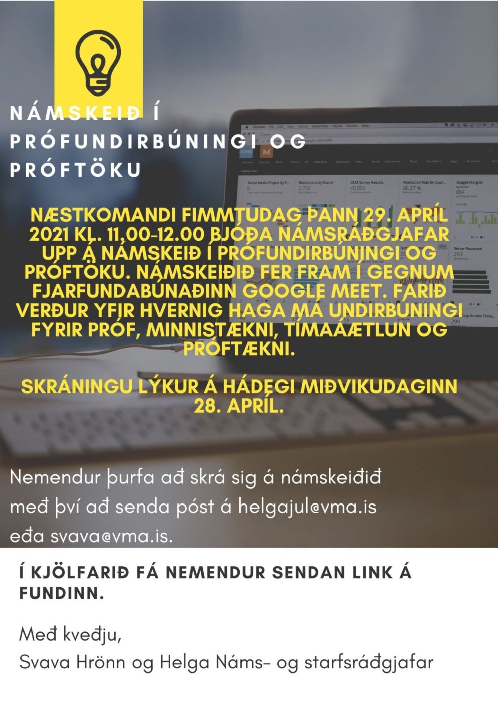 Frá námsráðgjöfum