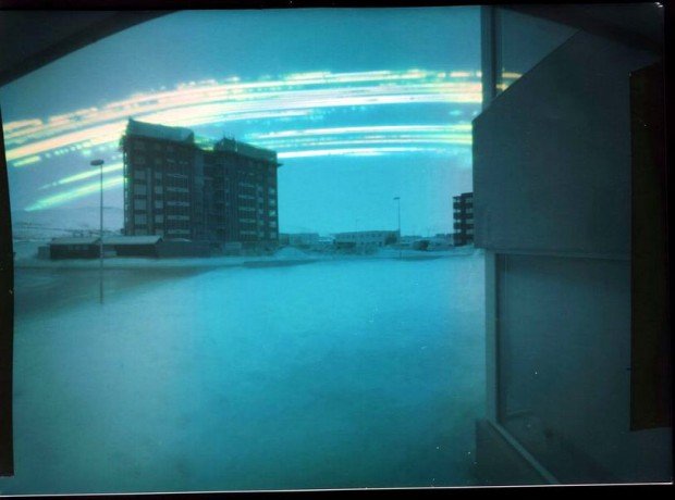 Fönguðu sólarljósið í gegnum nálargatsmyndavélar