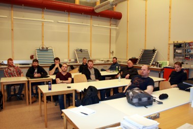 Vlstjrnarnemar  kynningunni sl. fstudag.