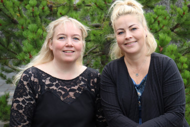 Hrafnhildur Sigurgeirsdttir og Harpa Birgisdttir