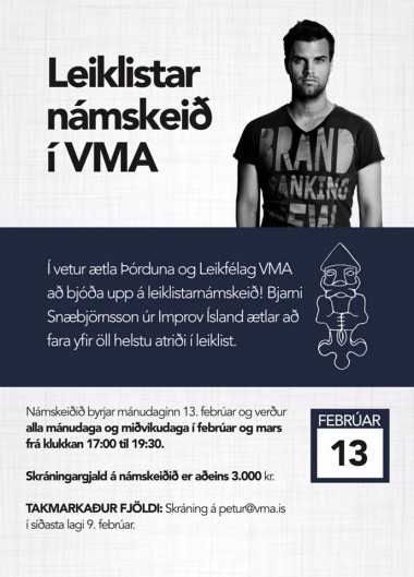 Leiklistarnmskei fyrir nemendur VMA