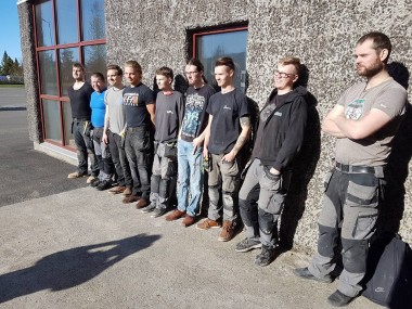 Stund milli stra  sveinsprfi. Mynd: HTT