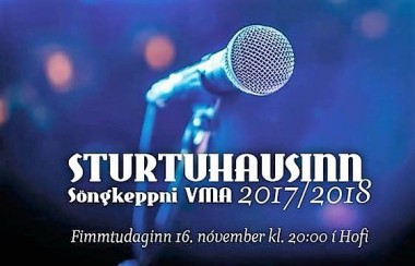 Sturtuhausinn - Söngkeppni VMA er í Hofi í kvöld.