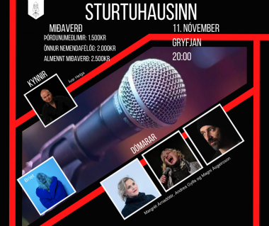 Sturtuhausinn nk. fimmtudagskvld  Gryfjunni