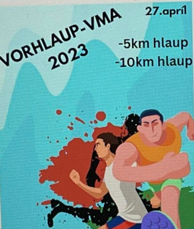 Vorhlaup VMA 2023 verður 27. apríl nk.