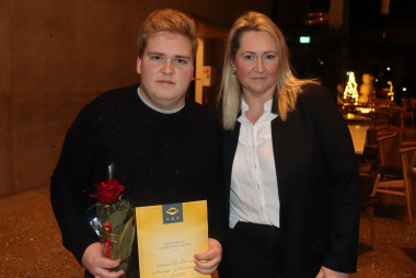 Anton og mir hans Anna Dgg Sigurjnsdttir.