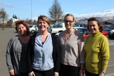 Heidi, Rikke, Lotte og Birthe fr Gren og Randers