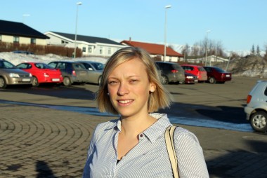 Ida Fredriksson frá landbúnaðardeild Axxell.