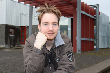 Örn Smári Jónsson, formaður Leikfélags VMA.