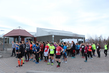 Vi upphaf Vorhlaups VMA 12. aprl 2018.