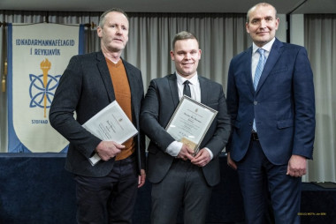 Jnas Bjarnason, Alexander og forseti slands.