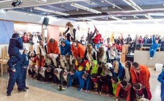 Myndir frá dimmiteringu