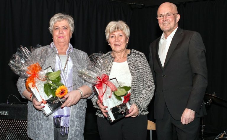 Hjördís, Þorbjörg og Hjalti Jón.