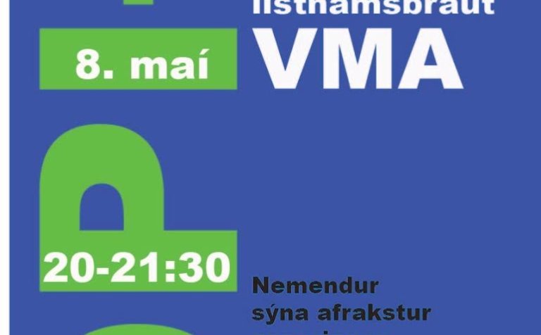 Áhugavert opið hús á listnámsbraut í kvöld.