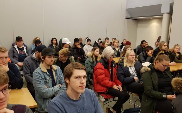 Móttaka nýnema 19. ágúst