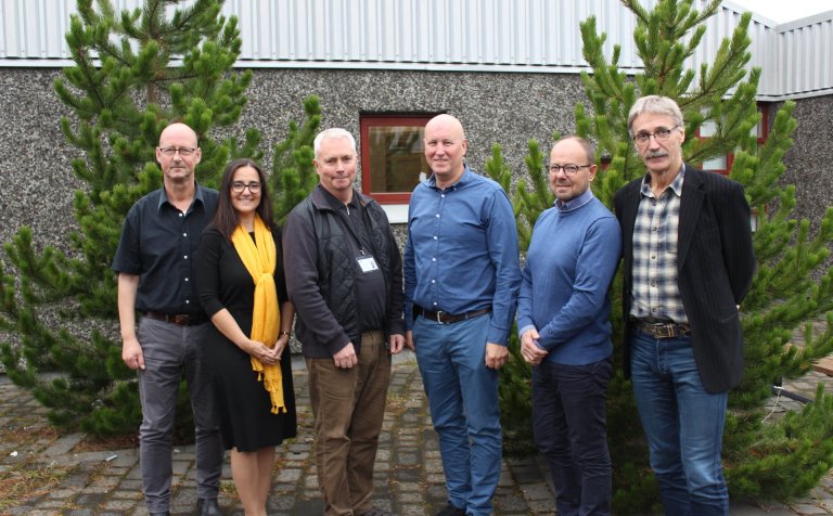 Fulltrúar landanna fjögurra í FING.