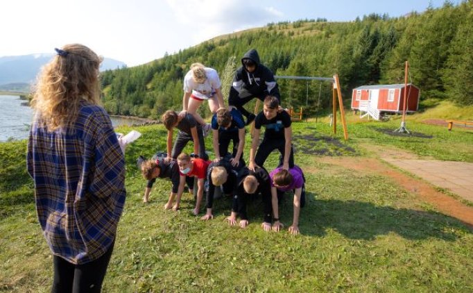 Frá nýnemaferð ágúst 2021