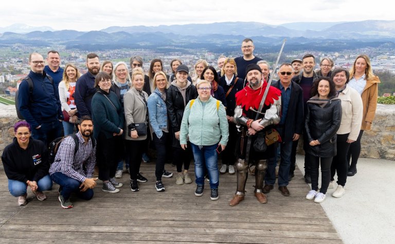 Vel tókst til í verkefnavinnunni í Slóveníu.
