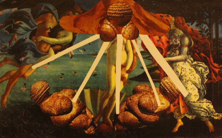 Eitt af myndverkunum um Venus.