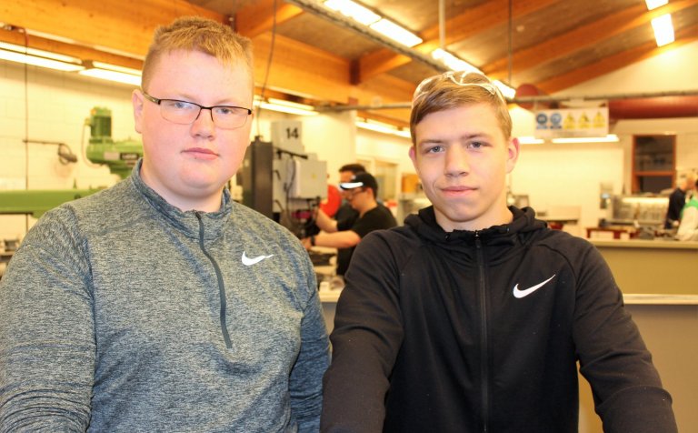 Sigurður Pétur (til vinstri) og Fannar Már.