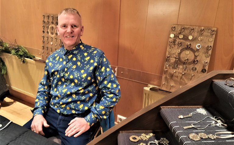 Hörður á Norðlensku handverki og hönnun í Hlíðarbæ