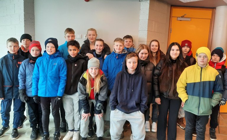 Áttundubekkingar úr Grunnskóla Hornafjarðar í VMA.