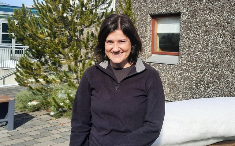 Ana Isabel Garcia Anón, kennari frá Coruna á norðvesturströnd Spánar.