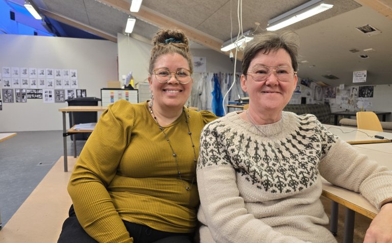 Ingibjörg Ósk Pétursdóttir - Imma (t.v.) og Lísa Björk Gunnarsdóttir.