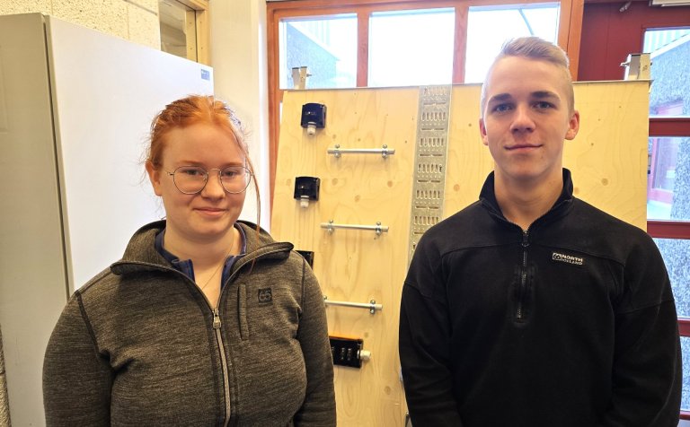 Droplaug Dagbjartsdóttir og Óliver Pálmi Ingvarsson