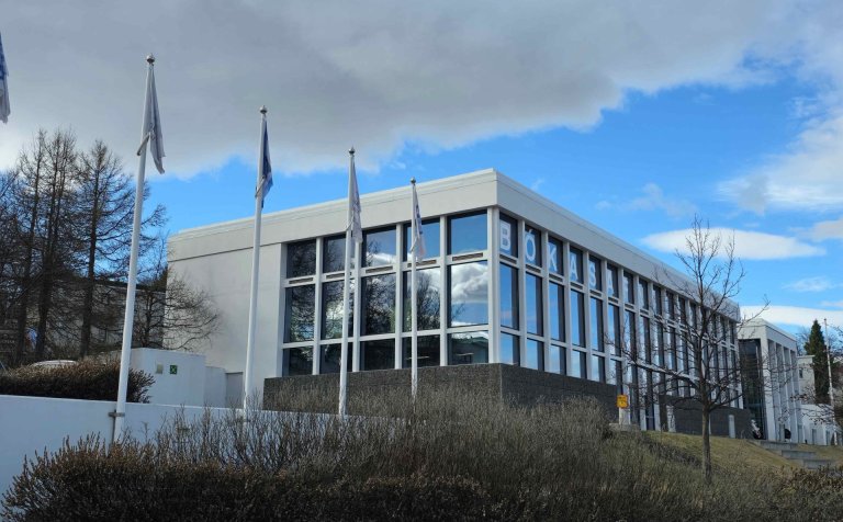 Sýningin er á Amtsbókasafninu á Akureyri og verður fram í apríl.