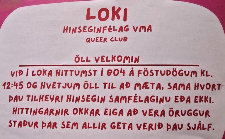 Takmark okkar er að vera öflug og sýnileg