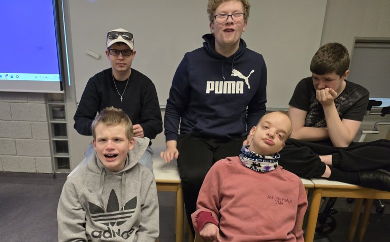 Daníel, Gísli Berg, Andrés, Hallgrímur og Jóhann Helgi.