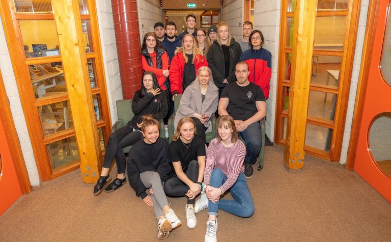 Nemendur í félagsfræði þróunarlanda. Mynd: HF.