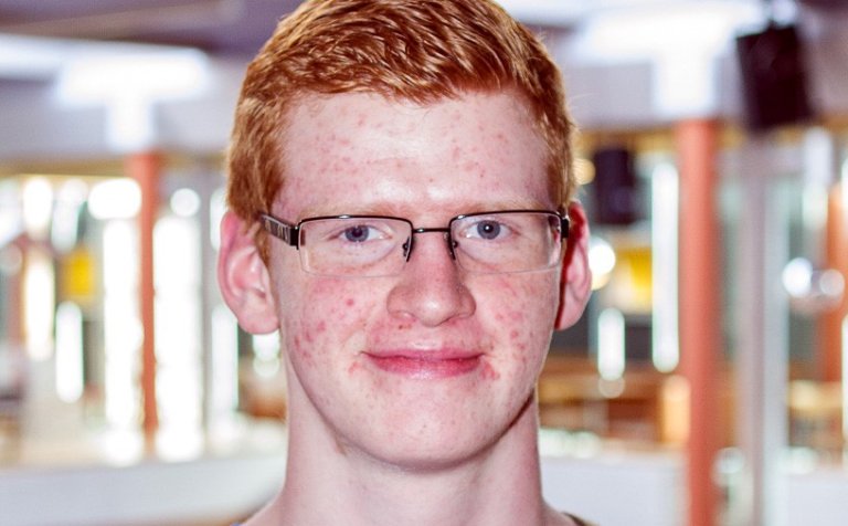 Egill Bjarni Friðjónsson fór til Álasunds í fyrra.