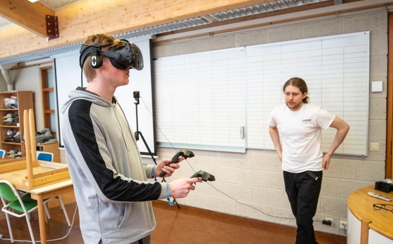 Rýnt inn í heim sýndarveruleikans.