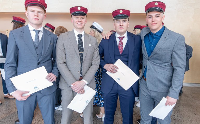 Frá útskrift VMA í Hofi maí 2023