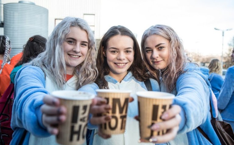 Gaman á dimmision. Mynd: Hilmar Friðjónsson.