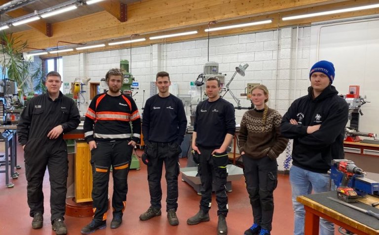 F.v.: Sigmar, Þór, Jón, Guðlaugur, Lára og Hörður.