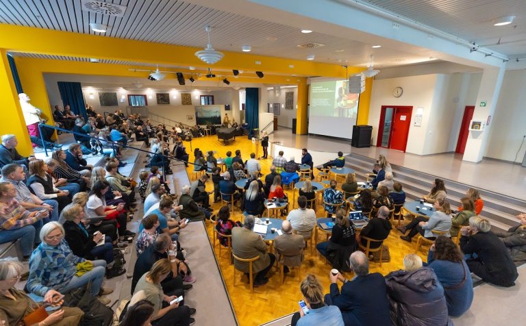 Haustþing framhaldsskólanna á Norðurlandi í Kvosinni í MA. Mynd: Hilmar Friðjónsson.