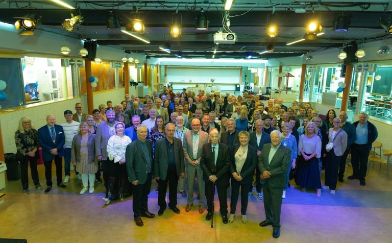 Skólameistararnir sex. Frá vinstri: Benedikt Barðason, Haukur Jónsson, Hjalti Jón Sveinsson, Bernhar…