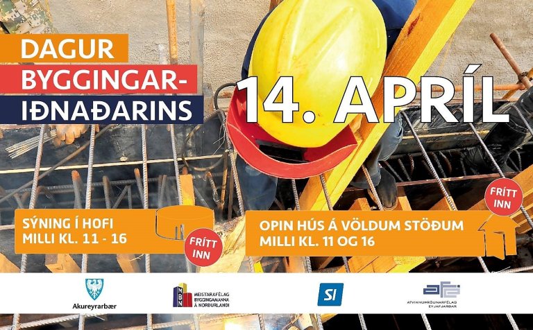 Mikið verður um að vera í Hofi á morgun.