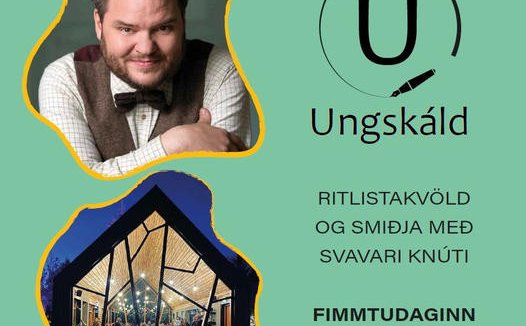 Ritlistakvöld og smiðja á Lyst í kvöld