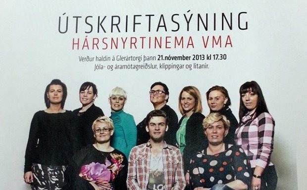 Útskriftarnemarnir tíu.