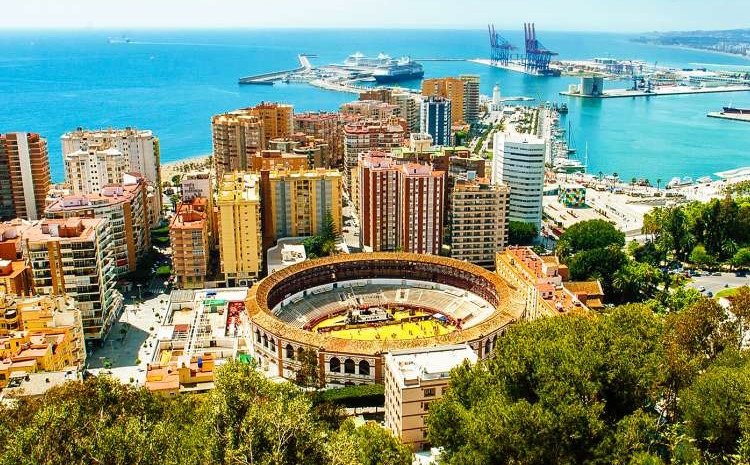 Leiðin liggur til Malaga á Suður-Spáni.