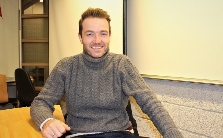 Arnsteinn Ingi Jóhannesson kennari við VMA.