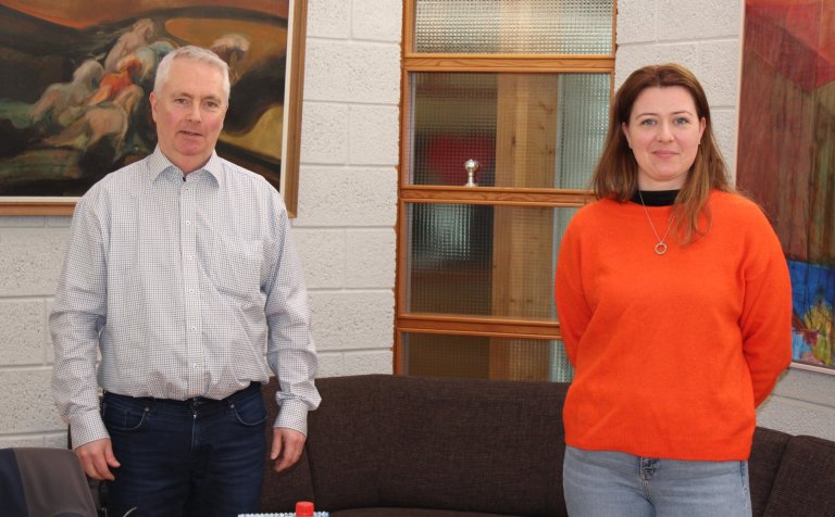 Benedikt Barðason og Anna María Jónsdóttir.