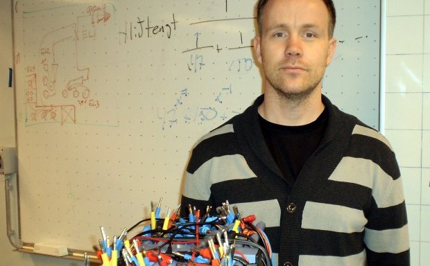 Davíð Ingi Guðmundsson, silfurverðlaunahafi.