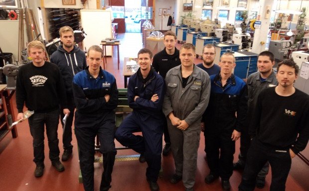 Stund milli stríða í sveinsprófi í vélvirkjun.