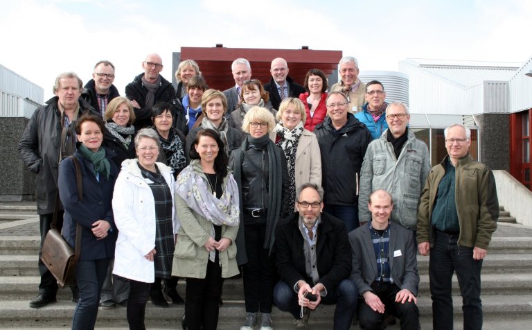 Þátttakendur í fundinum á Akureyri.