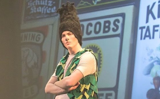 Eyþór formaður Þórdunu í hlutverki sínu í Tröllum.